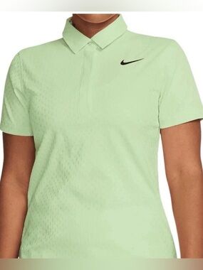 Nike Dri-FIT ADV Tour Golf Polo Shirt Women’s Size XS in Spring Green Pristine